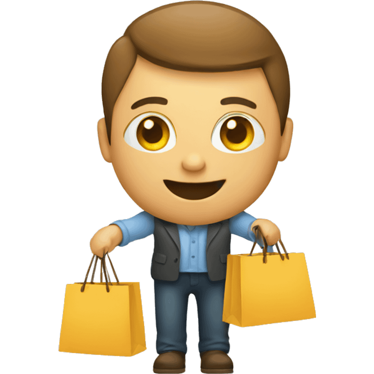 shopping analytics emoji