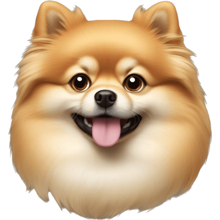 Pomeranian dog  emoji