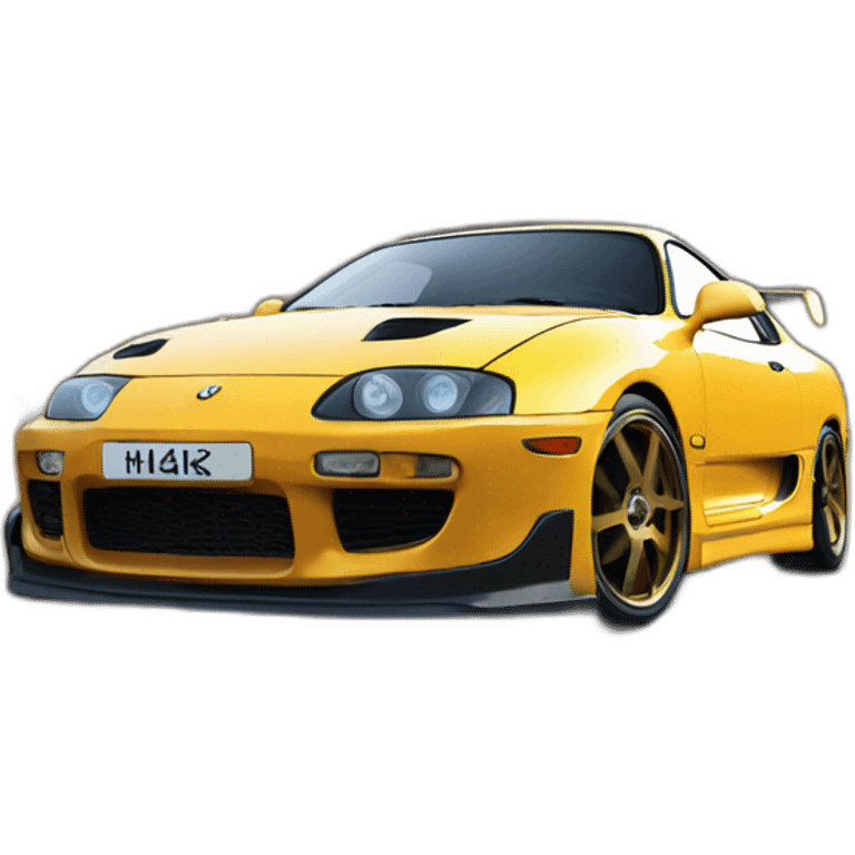 Halaand in a supra mk4 emoji