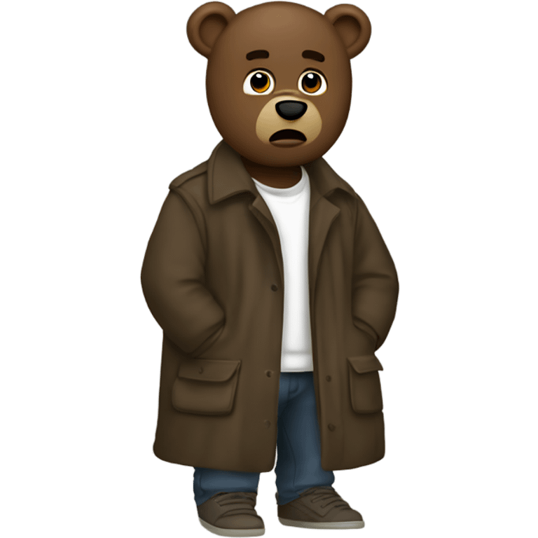 Kanye west bear  emoji