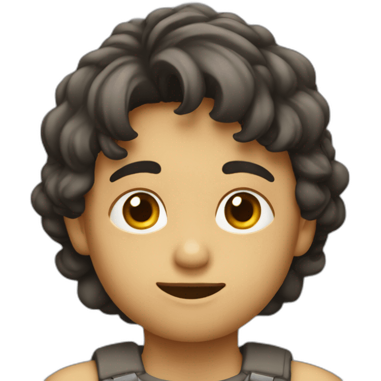 Niño enojado emoji