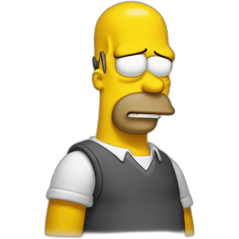 homer fading emoji