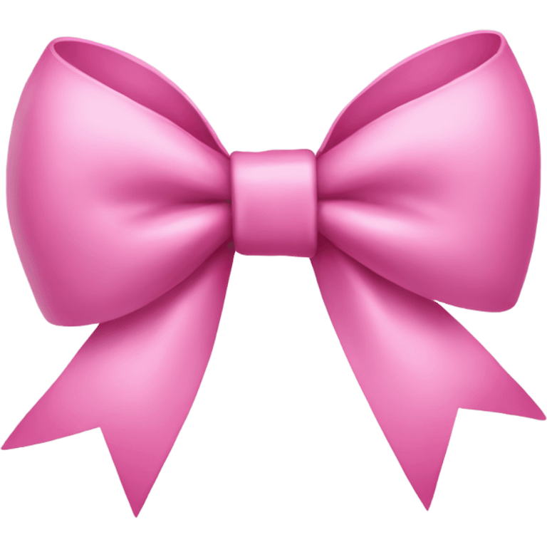 pink bow emoji