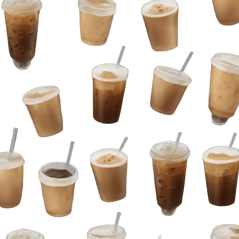 iced coffee emoji