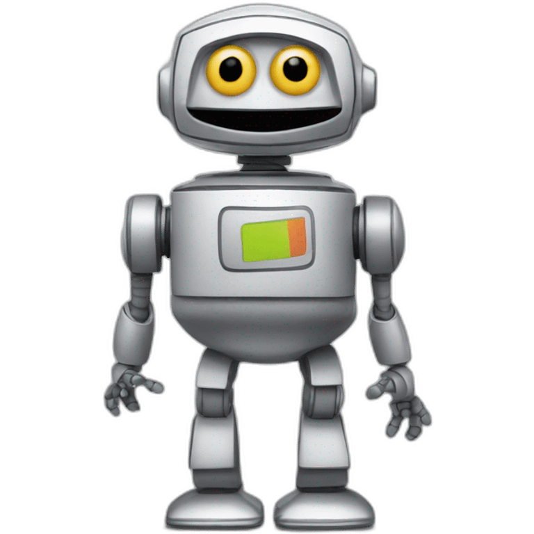 sesame street robot puppet emoji