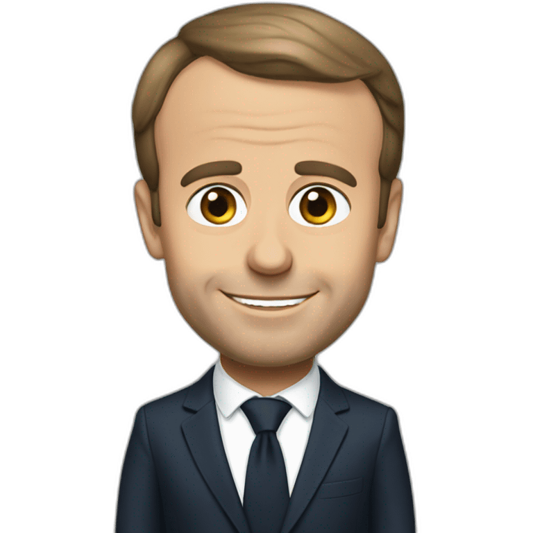 Emmanuel Macron emoji