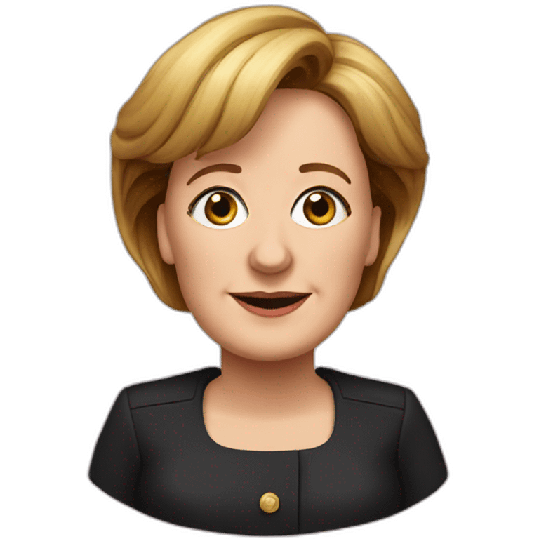 angela merkel emoji