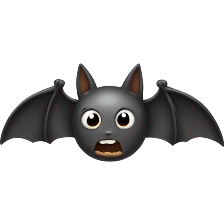 Bat with a bow on its head emoji