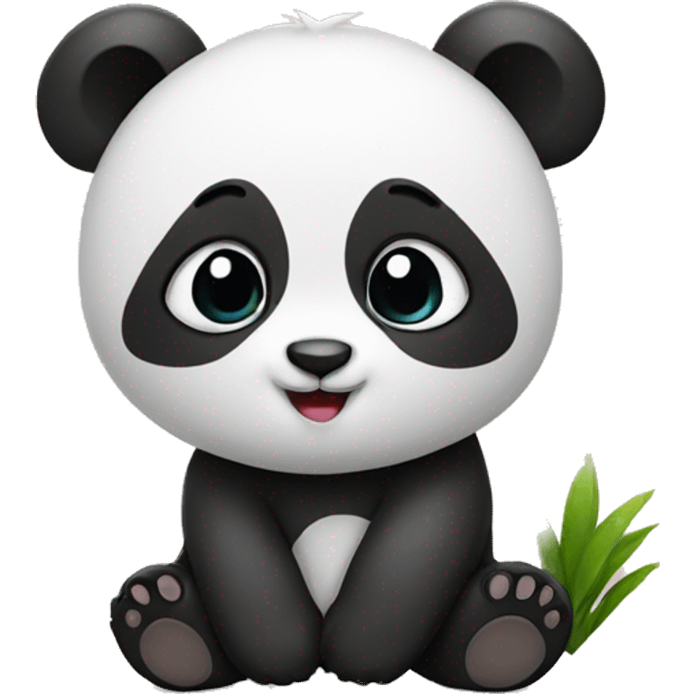 cute panda  emoji