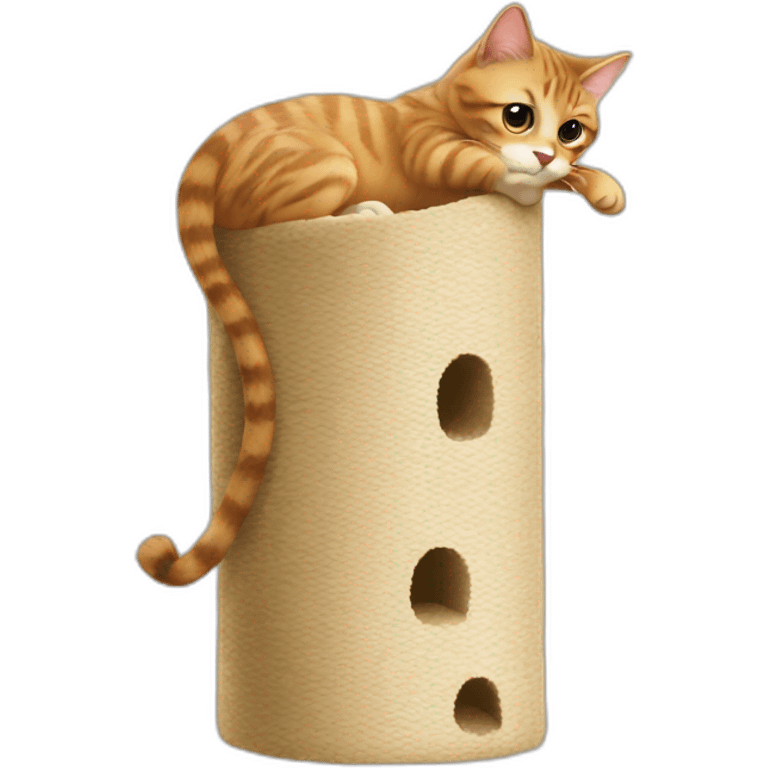 Scratching post emoji