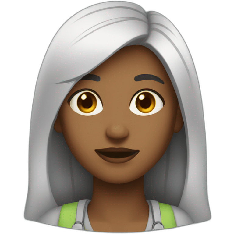 Mulher loira emoji