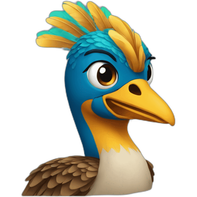 pavo desplumado emoji