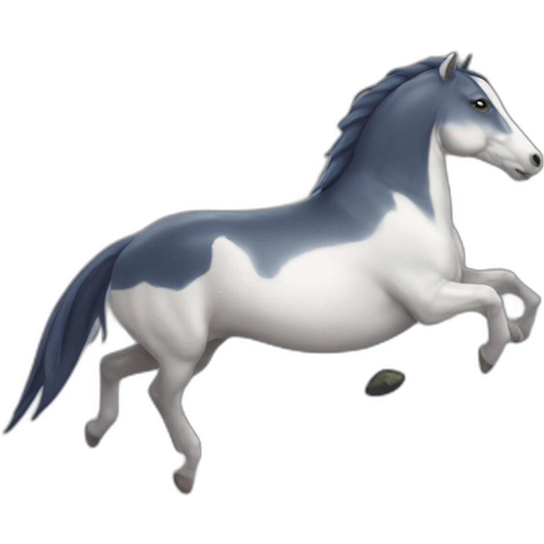 Cheval baleine emoji