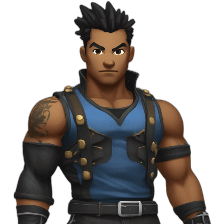 Punk victor woodley street fighter player emoji