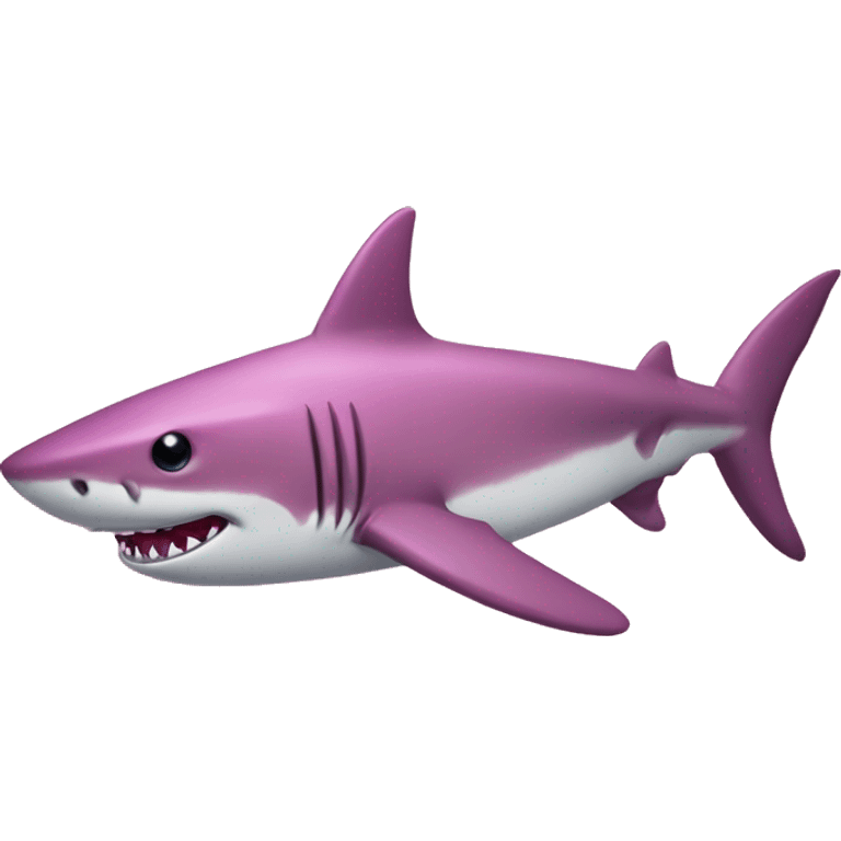 Pink Shark  emoji