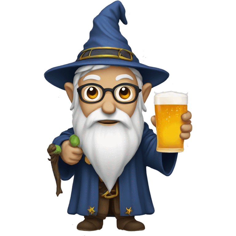 wizard with ipa emoji