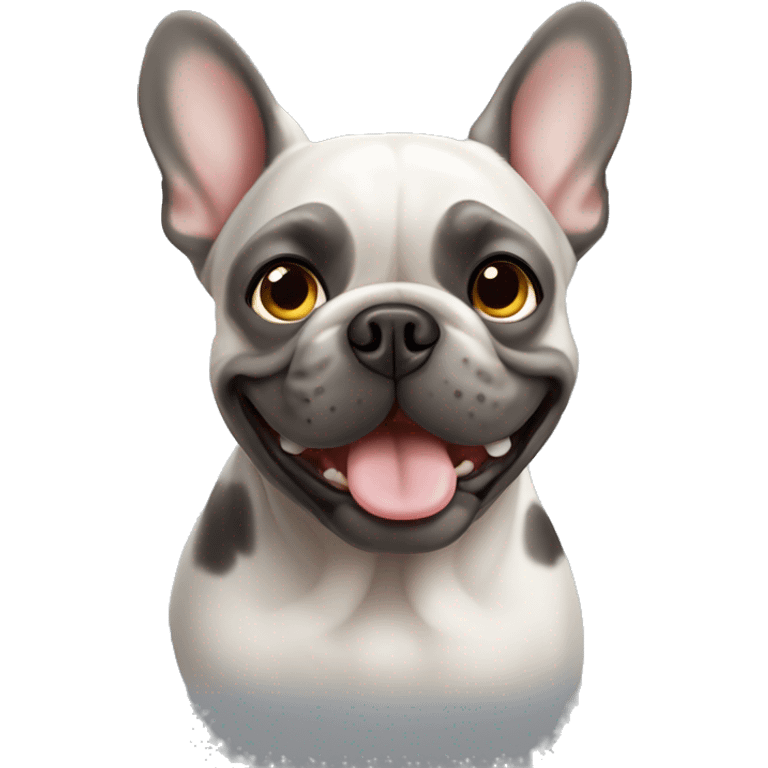 Merle french bulldog  emoji