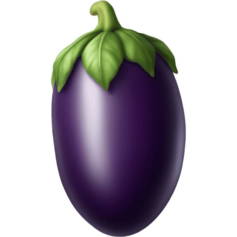 Big plump eggplant emoji