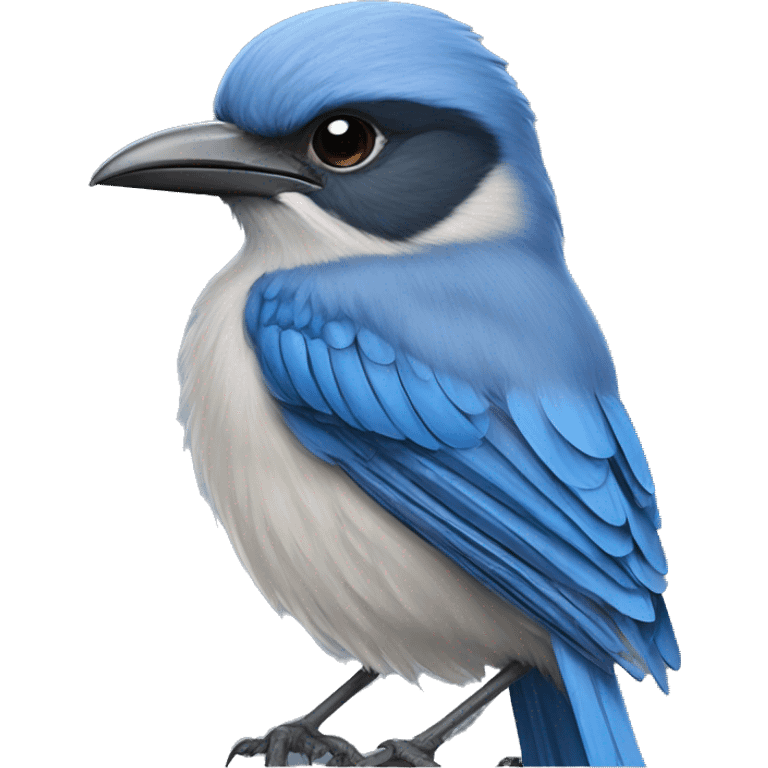 Western scrub jay emoji