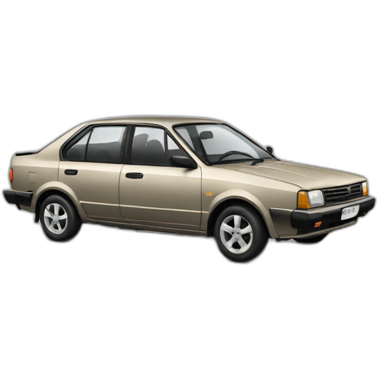 Car nissan sunny emoji