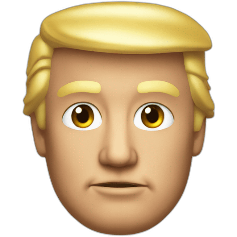 donald trump head emoji