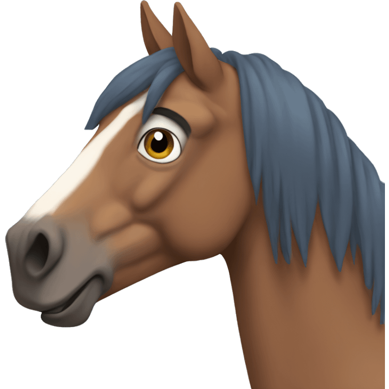 Horse like bojack horseman  emoji