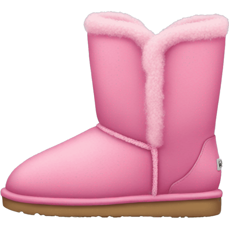 Pink uggs emoji