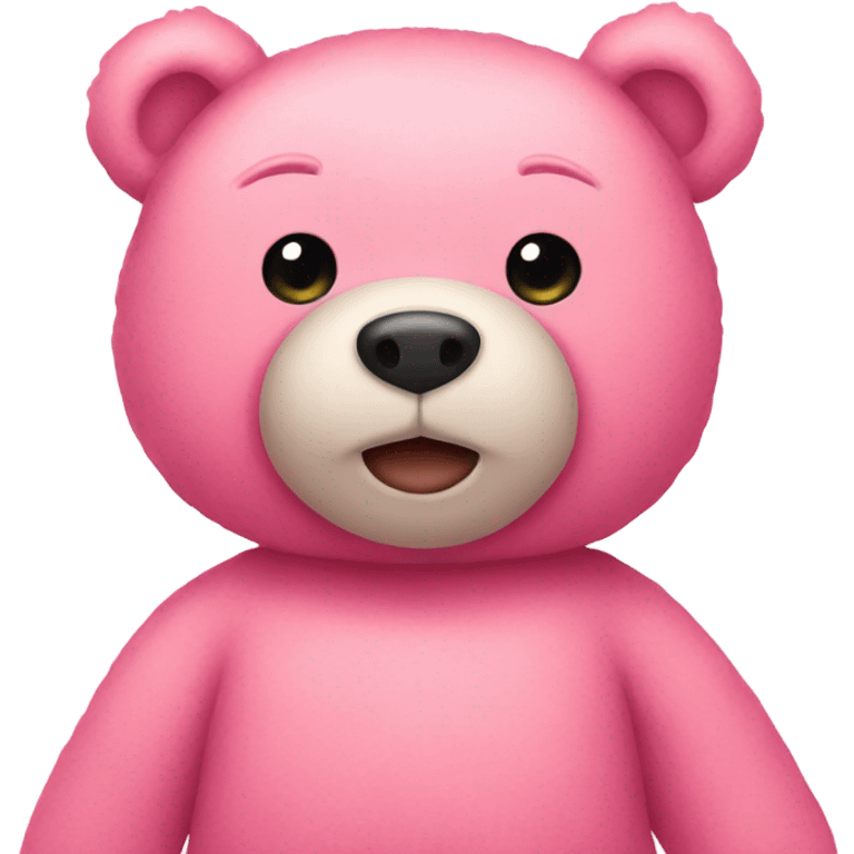 pink teddy bear emoji