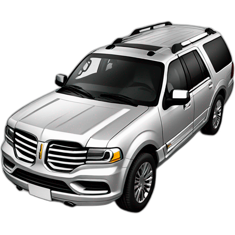 CAR Lincoln Navigator BLACK emoji