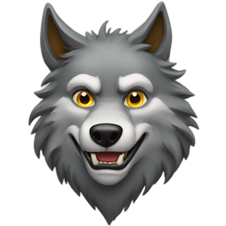 Loup garou emoji