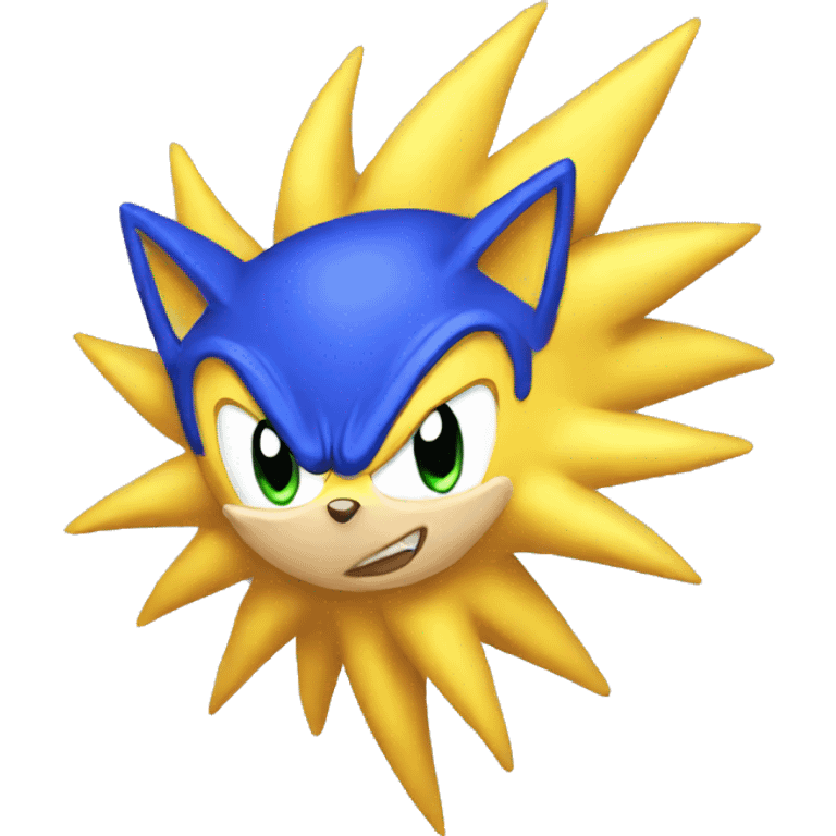 Super sonic emoji