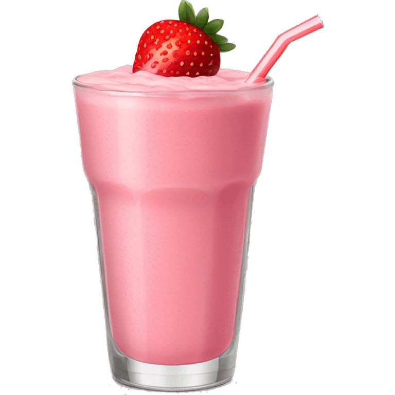 strawberry smoothie emoji