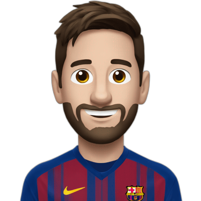 Wejdene avec Messi  emoji