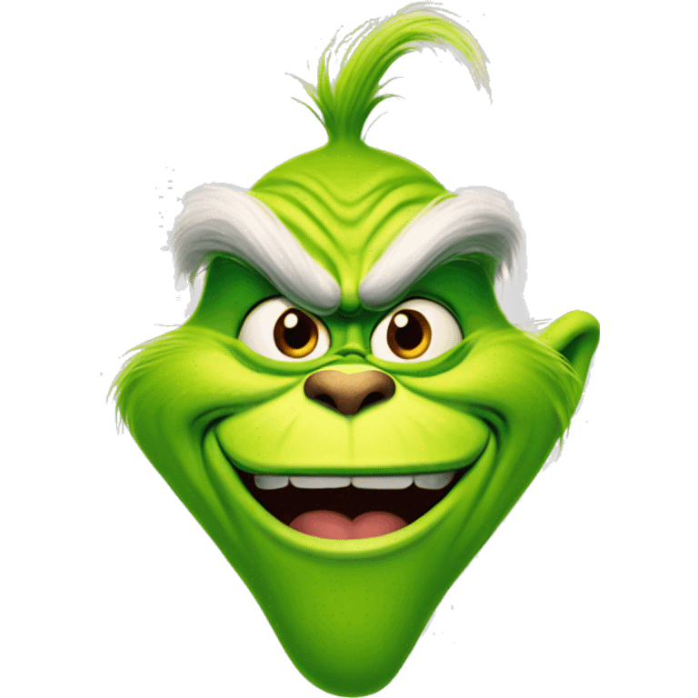 The Grinch emoji