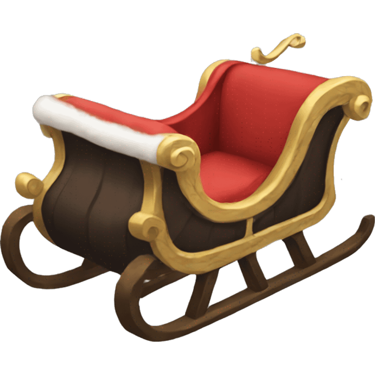 aesthetic sleigh emoji