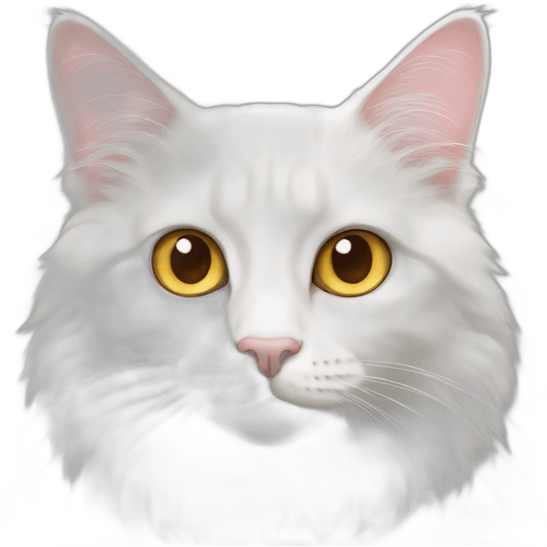 Turkish Angora Cat emoji