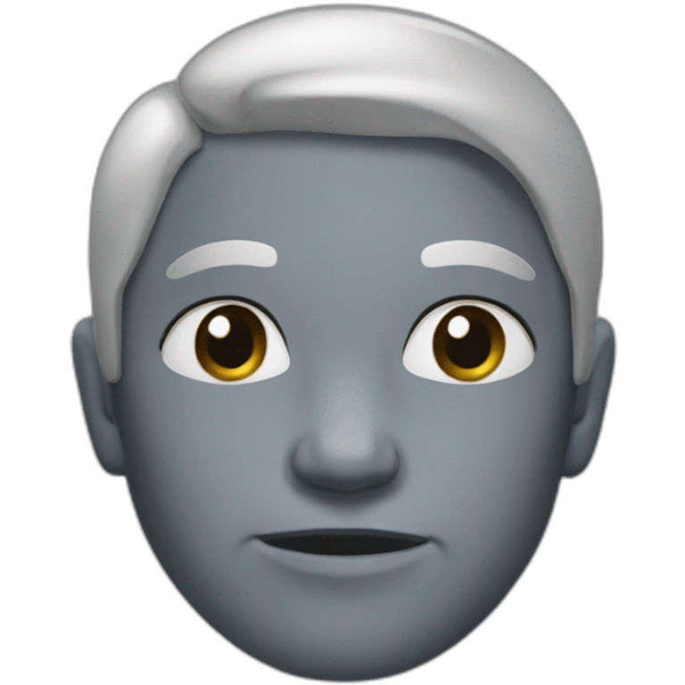 Silver back emoji