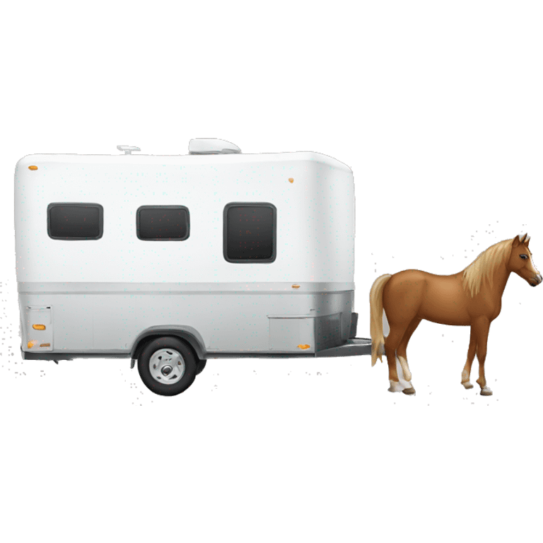 Horse trailer emoji