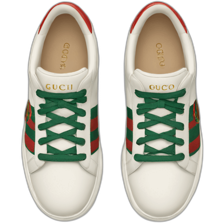 Gucci sneakers emoji