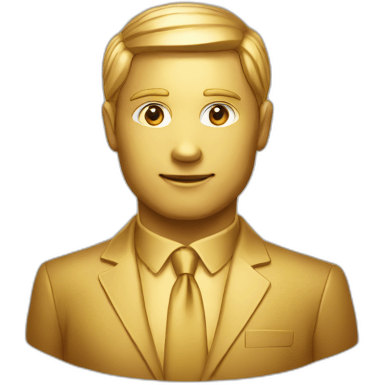 golden-linkedin-logo emoji