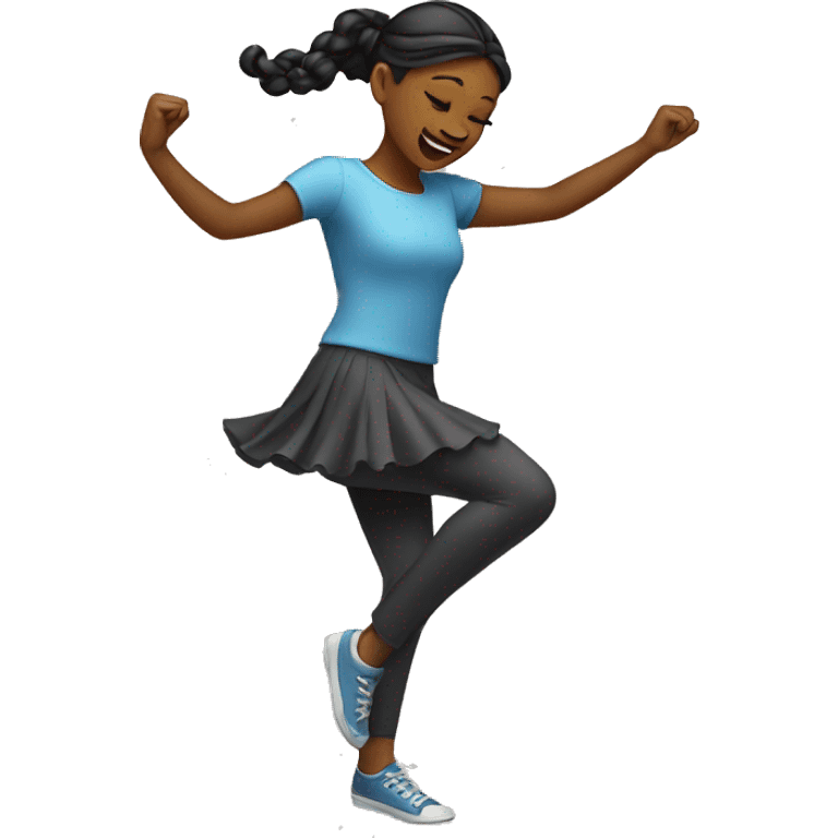 girl dancing  emoji