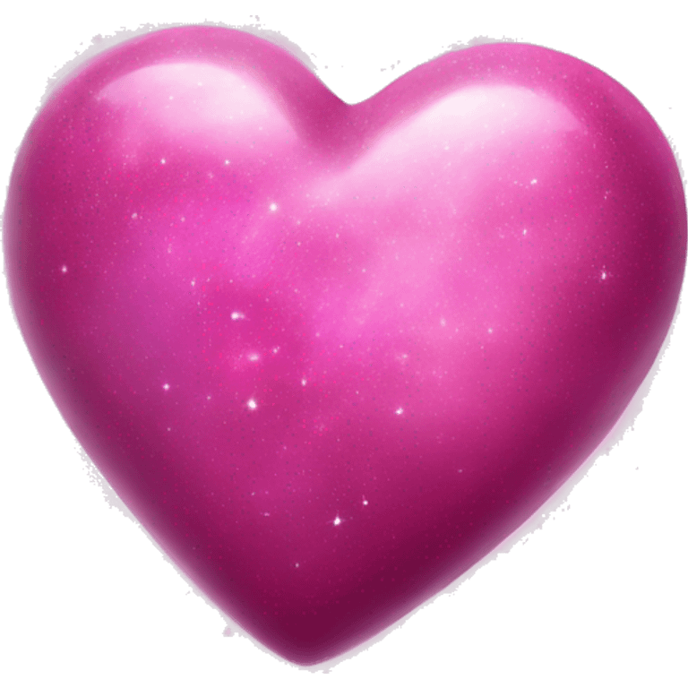 Pink heart galaxy emoji