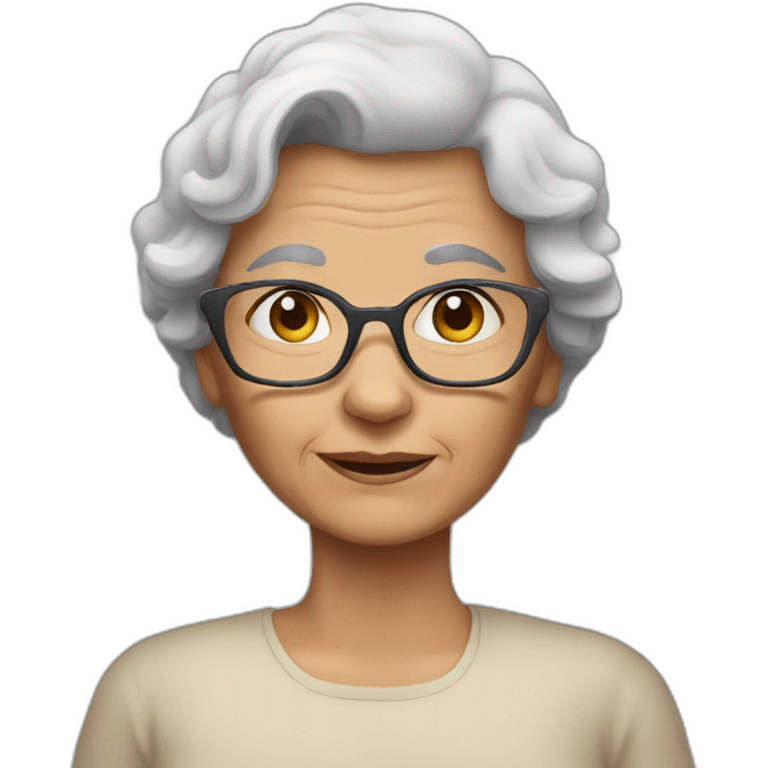 grandmother emoji