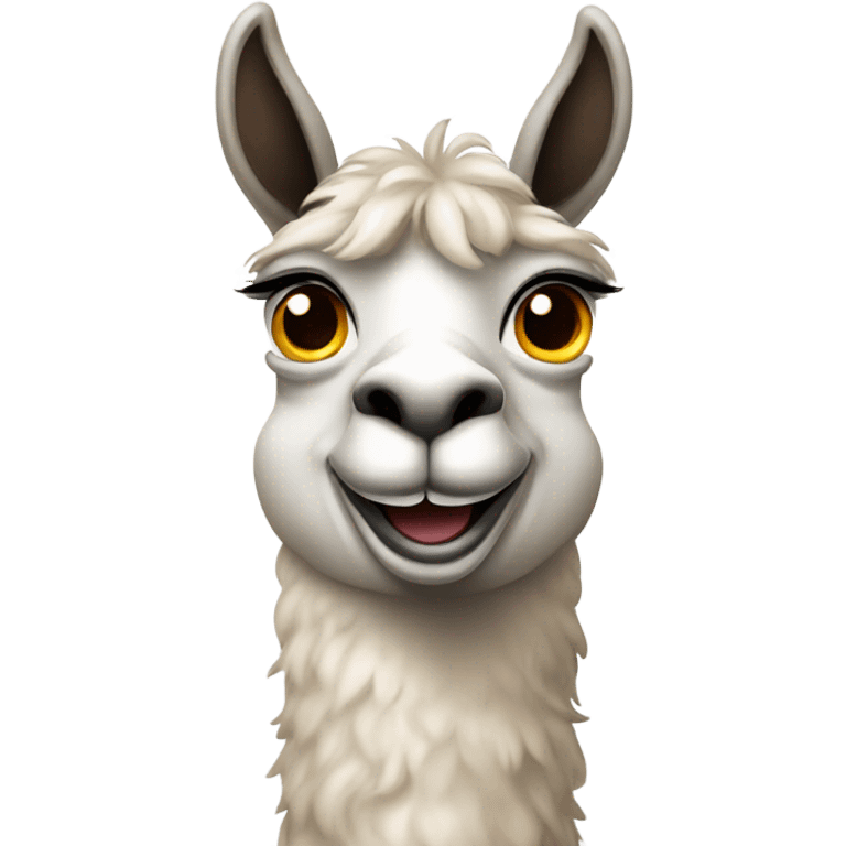 smiles lama emoji