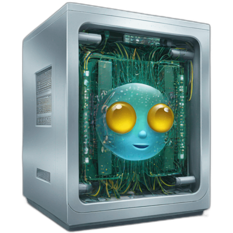 Quantum computer emoji