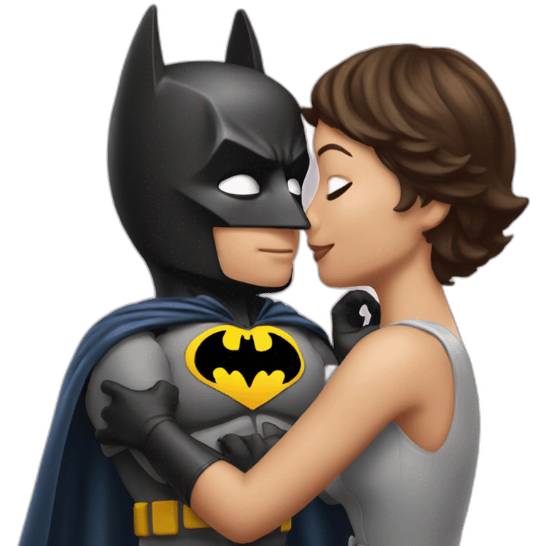 Batman kissing heart emoji