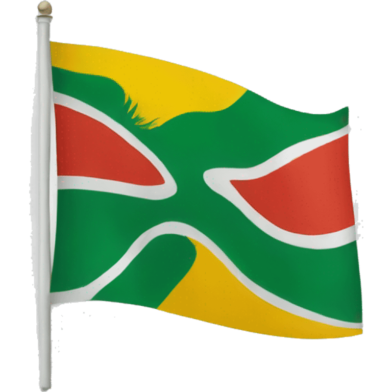 ANC flag with its logo emoji