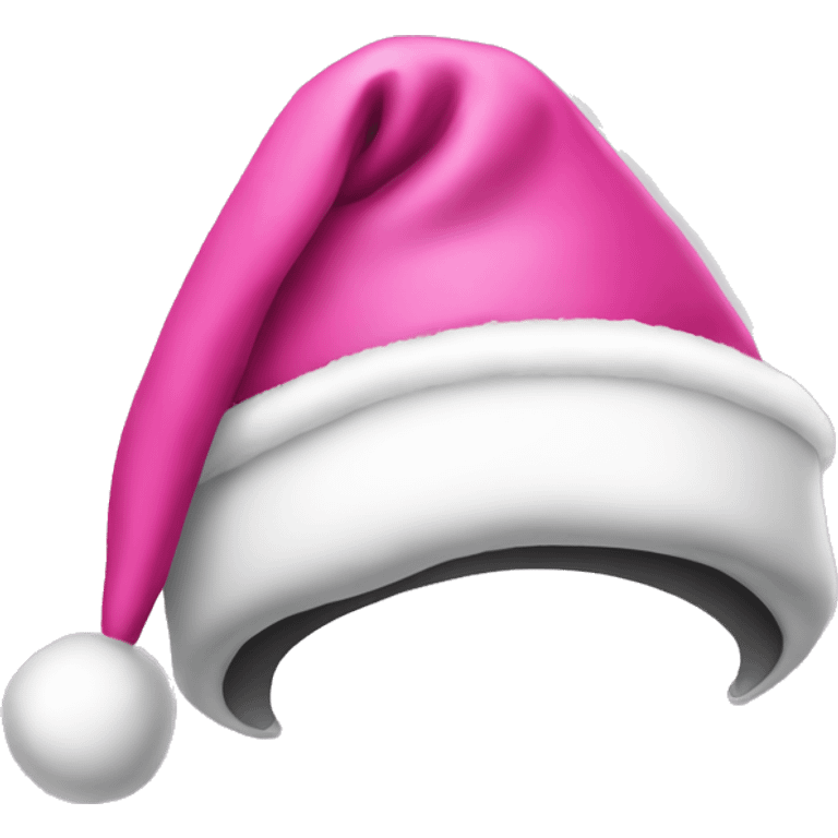 pink santa hat emoji