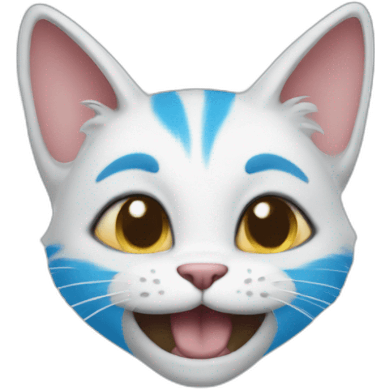 Smurf cat emoji