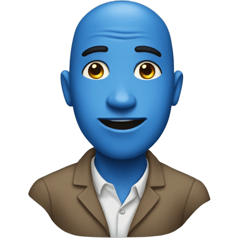 blue people emoji